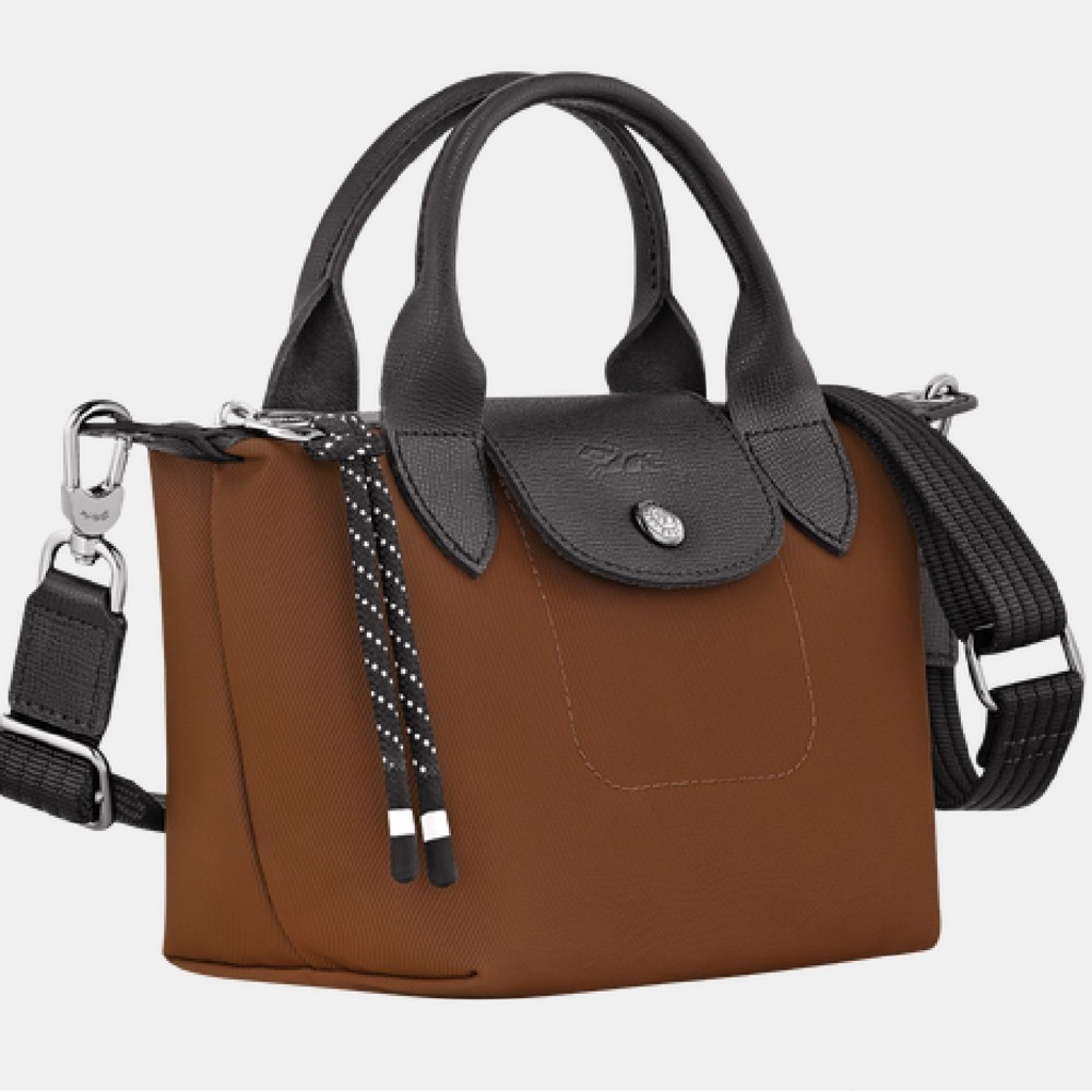NWT LE PLIAGE ENERGY XS HANDBAG-Chocolate